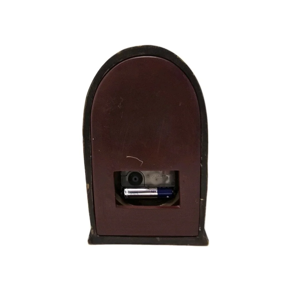 Home Interiors And Gifts Clock - looks like Cathedral Radio